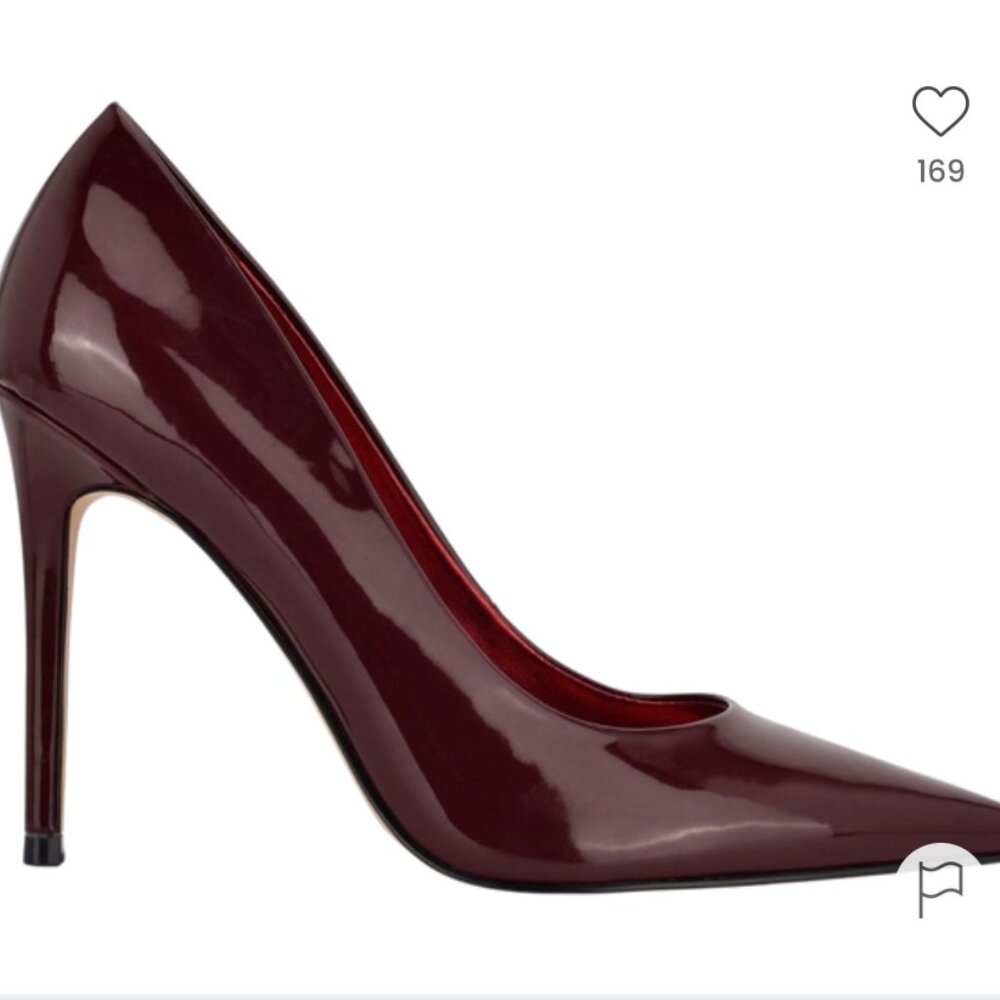 ISO 💰💵 Nine West Fresh Burgundy Heels Size 8